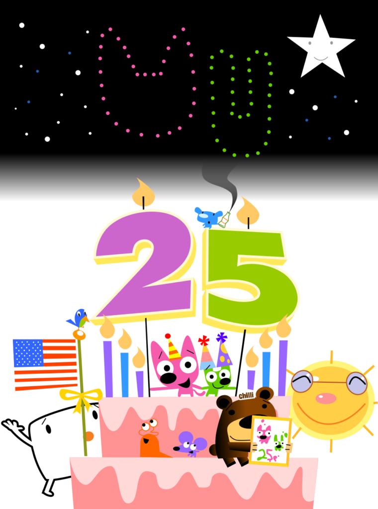 hoops&yoyo 25th anniversary fanart by coralbits