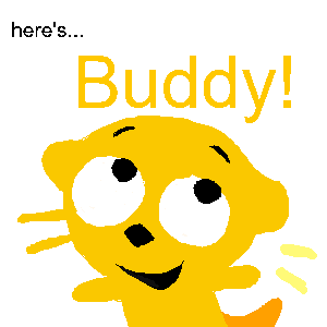 Buddy the otter by tired_lamby